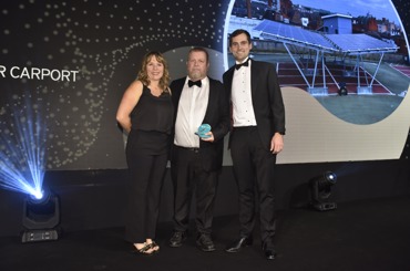 Polysolar Wins 'Energy Project of the Year – Public' at the 2023 Energy Awards for Innovative Solar Carport Project with Leicester City Council